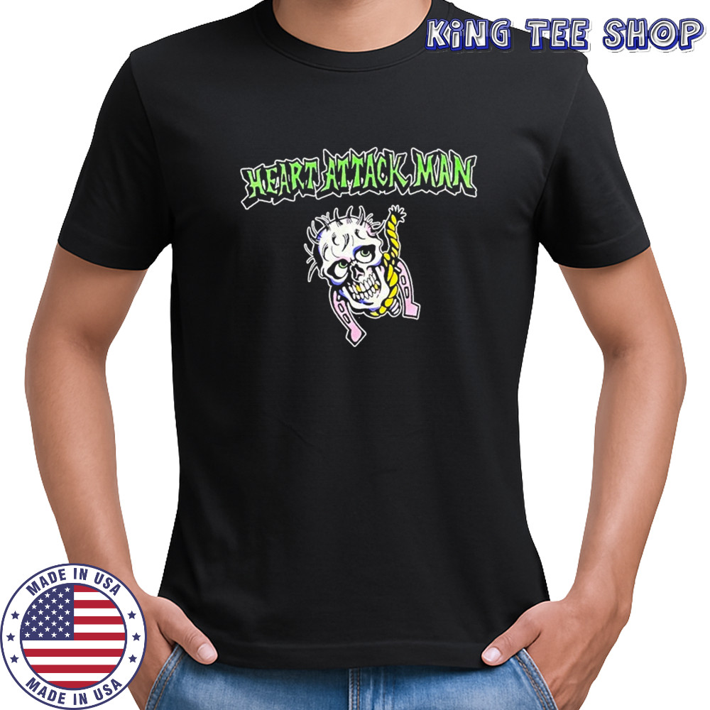 Heart Attack Man Skull Noose T-shirt