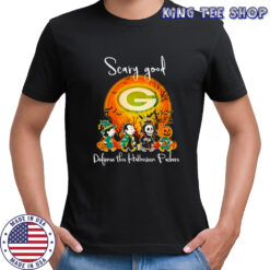 Horror characters scary good defense this Halloween Green Bay Packers shirt