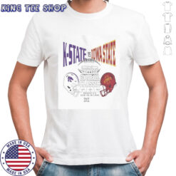 Hot K-State Vs Iowa State 2025 Aer Lingus College Football Classic Helmet T-Shirt