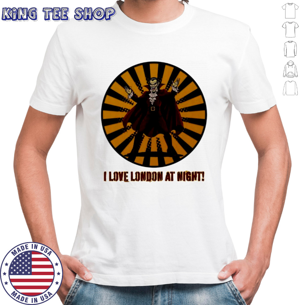 I love London at Night Halloween shirt