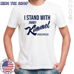 I stand with Jimmy Kimmel Free Speech shirt