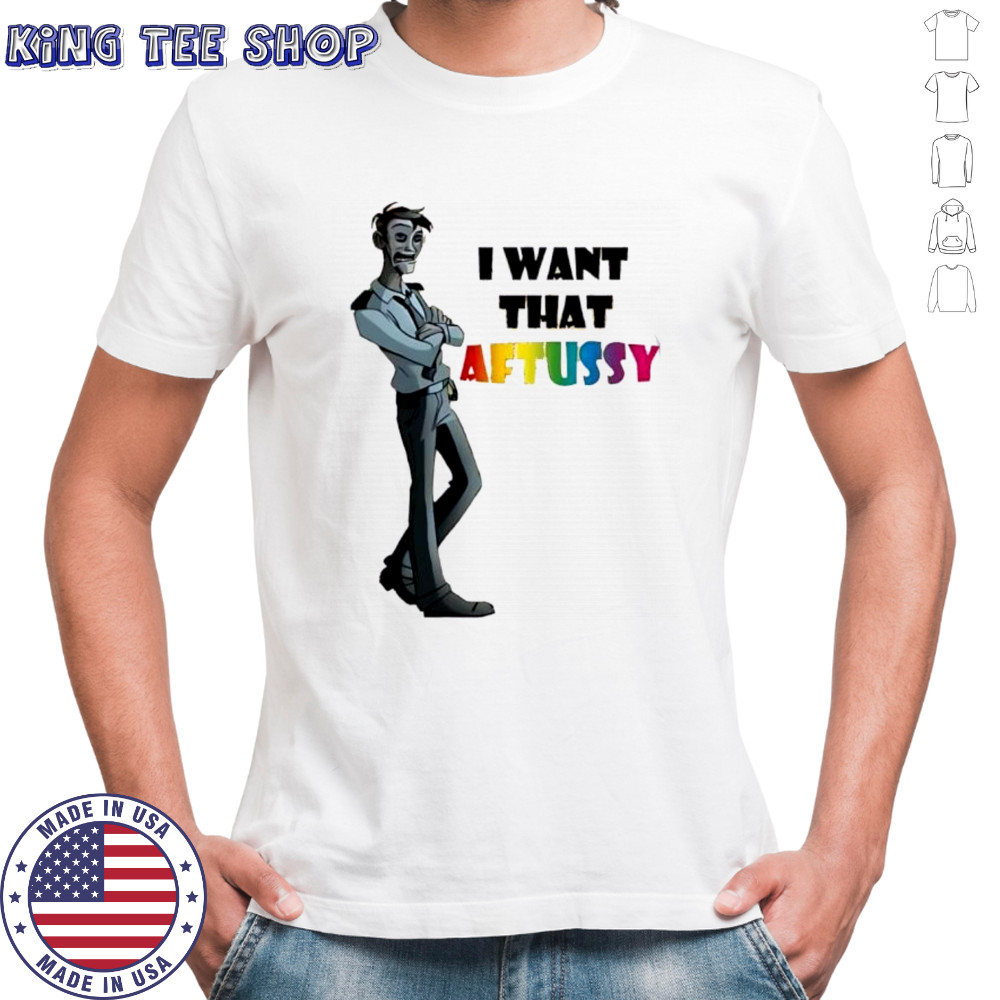 I Want William Afton cartoon shirt