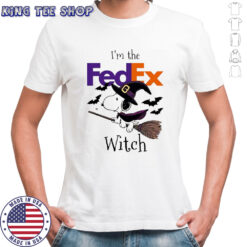 I’m the FedEx Snoopy Witch Halloween shirt