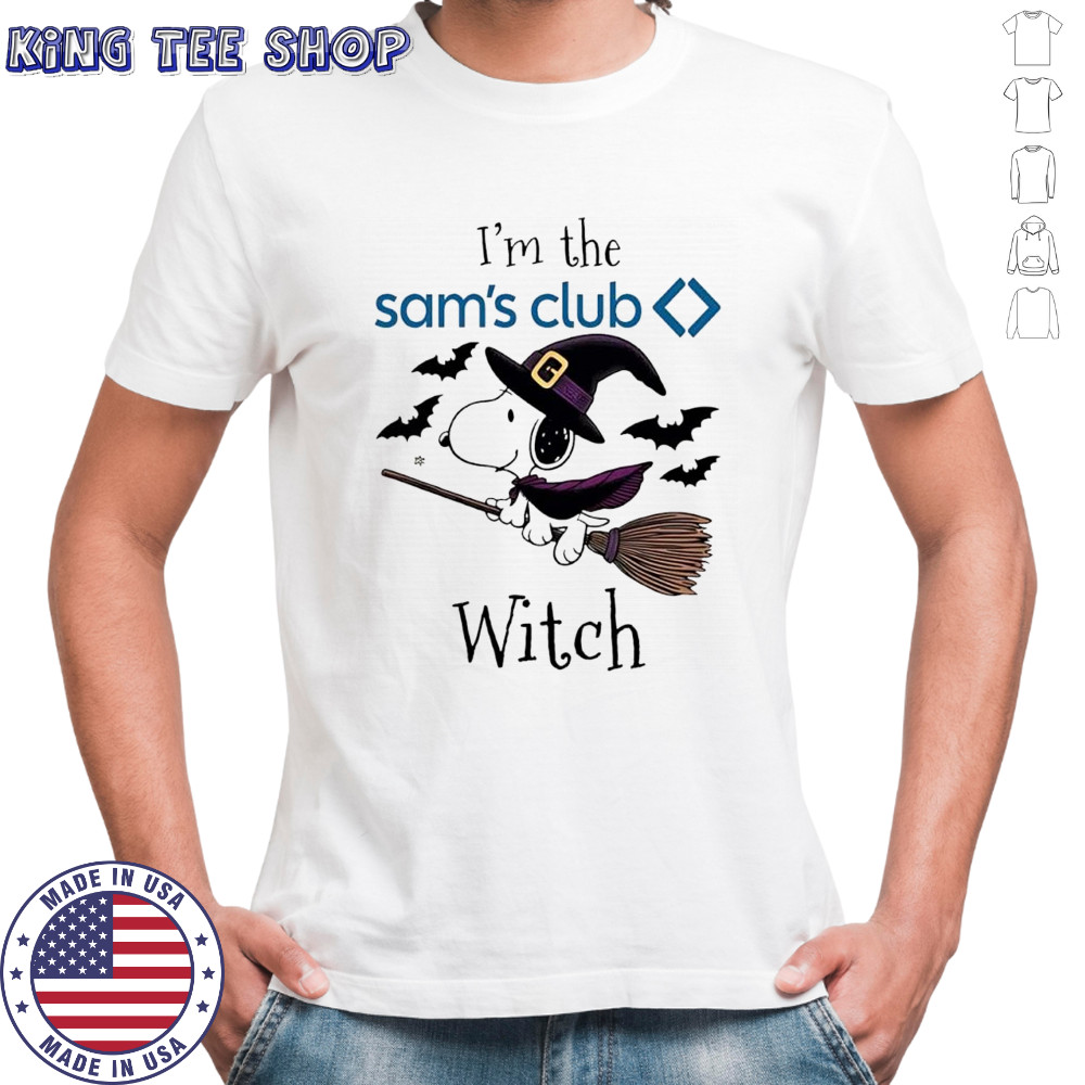 I’m the Sam’s club Snoopy Witch Halloween shirt