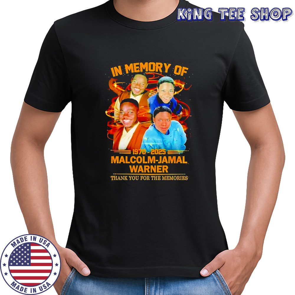 In memory of 1970-2025 Malcolm Jamal Warner shirt