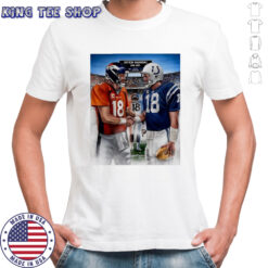 Indianapolis Colts vs Denver Broncos NLF Peyton Manning number 18 shirt