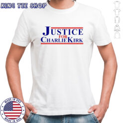Justice For Charlie Kirk retro shirt