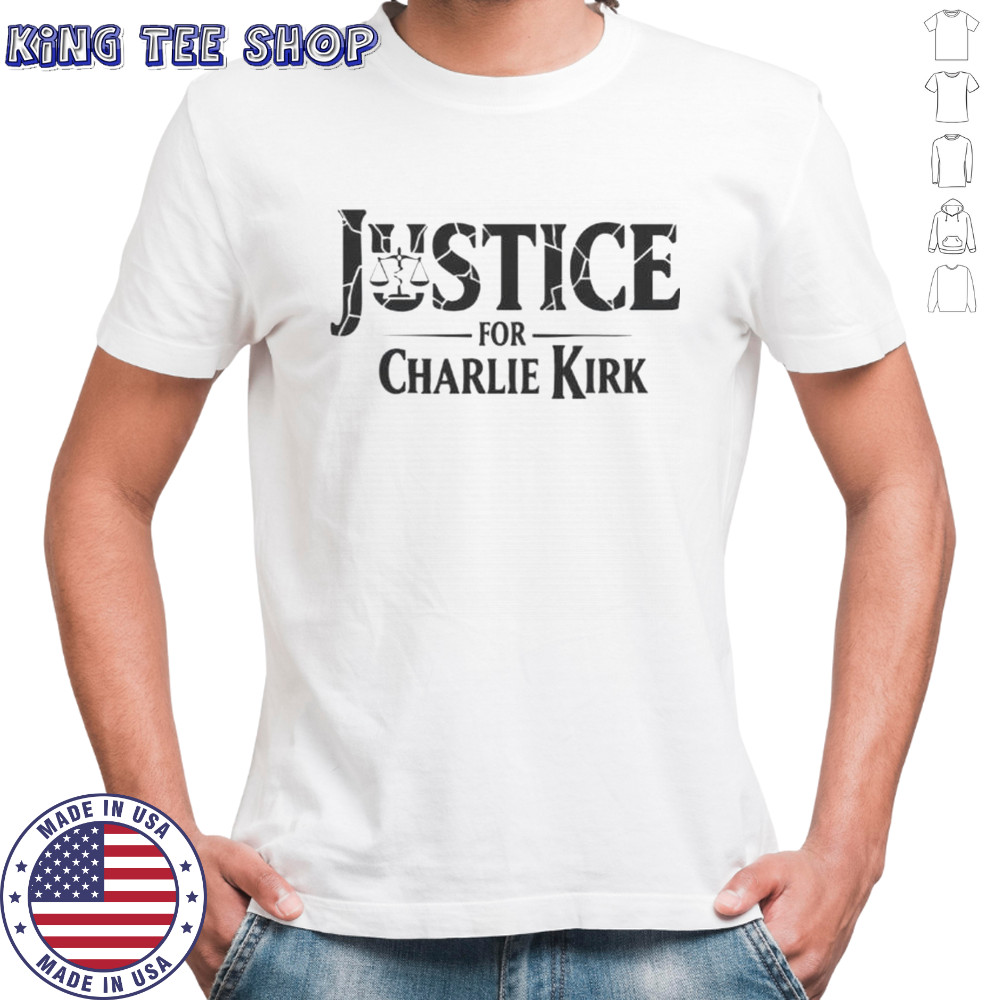 Justice For Charlie Kirk Statement Graphic T-Shirt