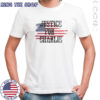 Justice For Charlie Kirk USA Flag Rest In Peace T-Shirt