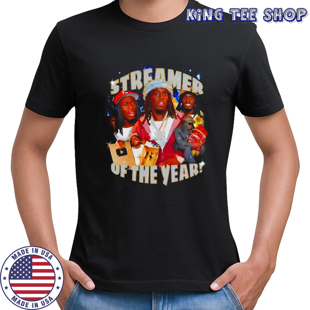 Kai Cenat streamer of the year shirt
