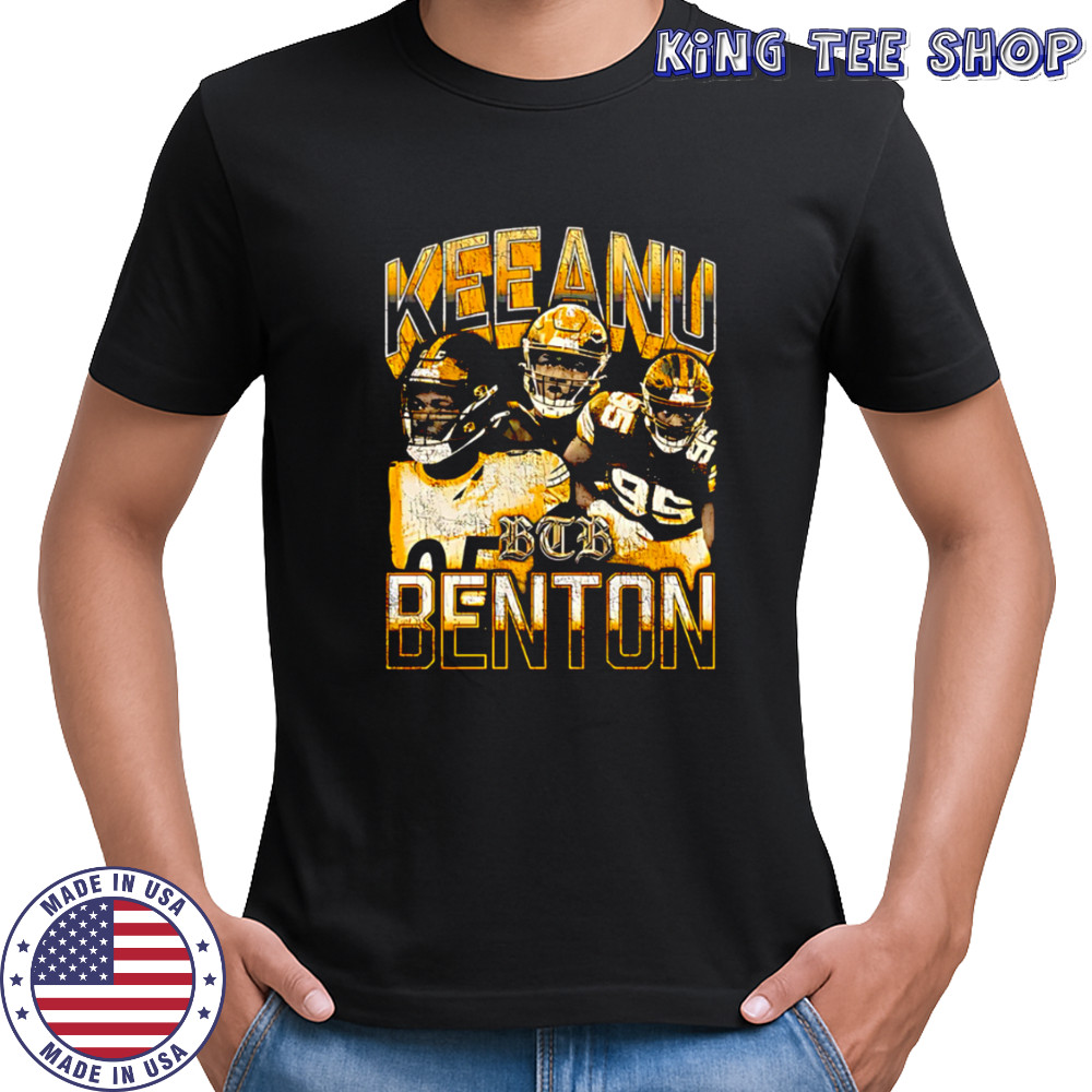 Keanu BTB Benton Pittsburgh Steelers Football Player shirt