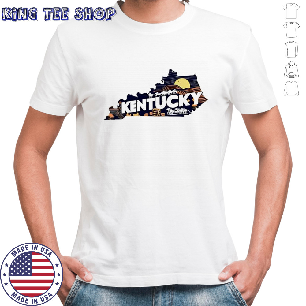 Kentucky Traditions map shirt