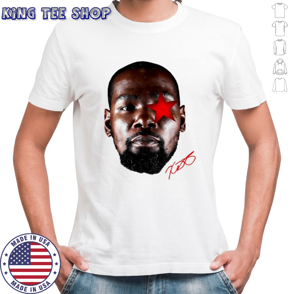 Kevin Durant star big head signature shirt