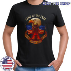 Kirk Shooter Land of the Free Home of the Brave shirt
