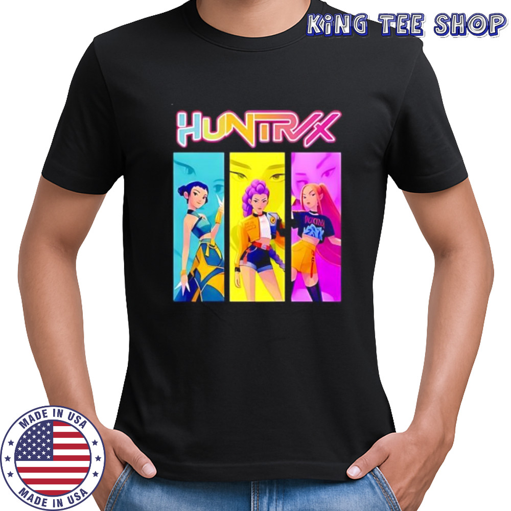 Kpop demon hunter huntrix girls movie shirt