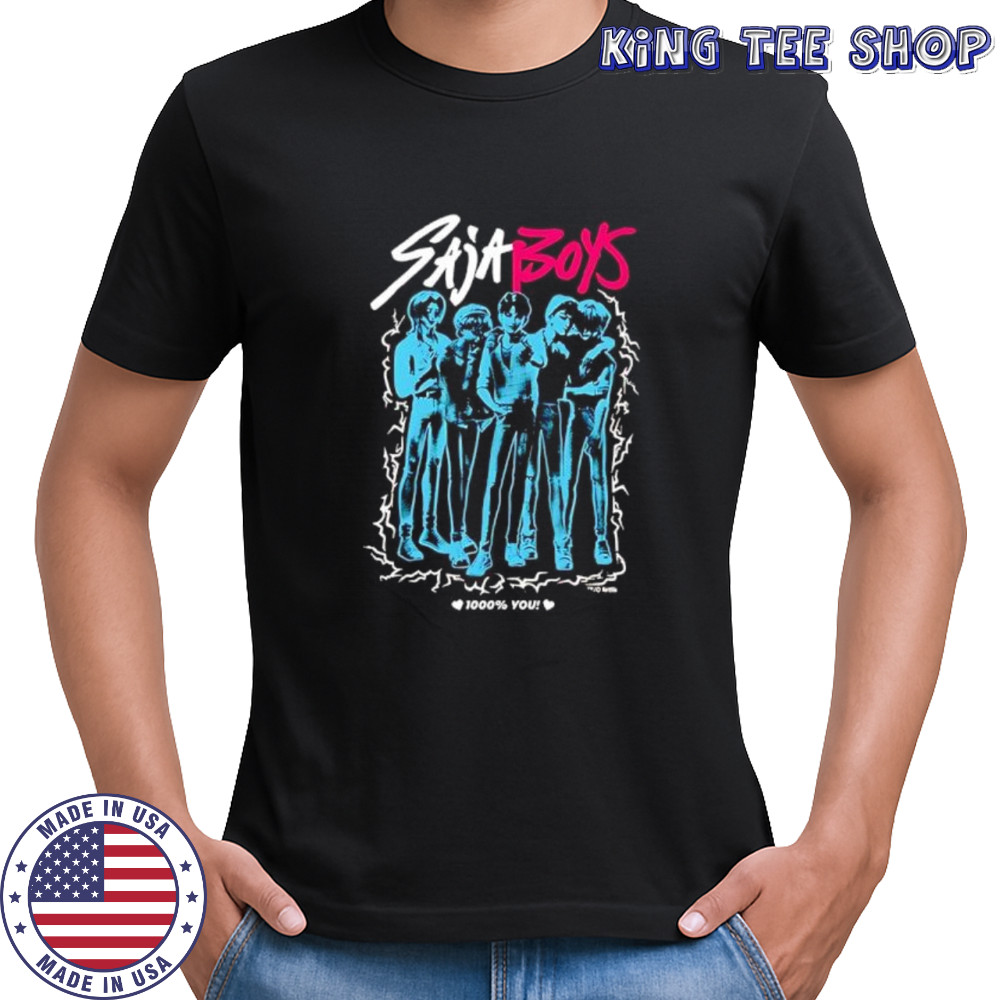 Kpop Demon Hunters Saja Boys Tie Dye shirt