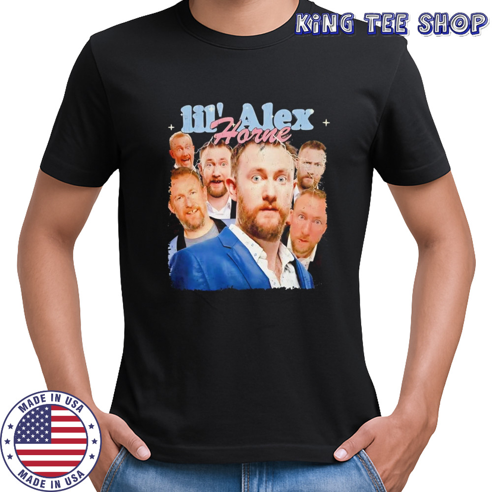 Lil’ Alex Horne graphic shirt