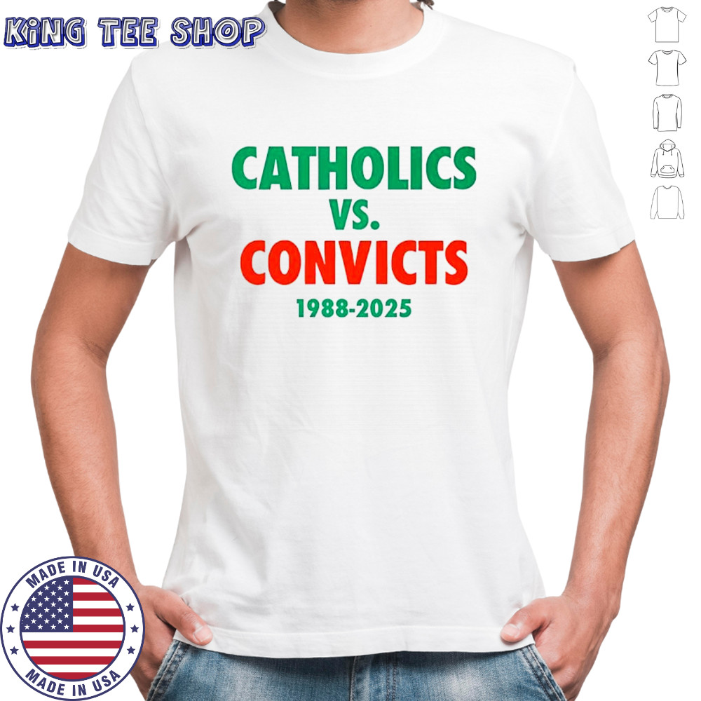 Lou Holtz Catholics vs Convicts shirt