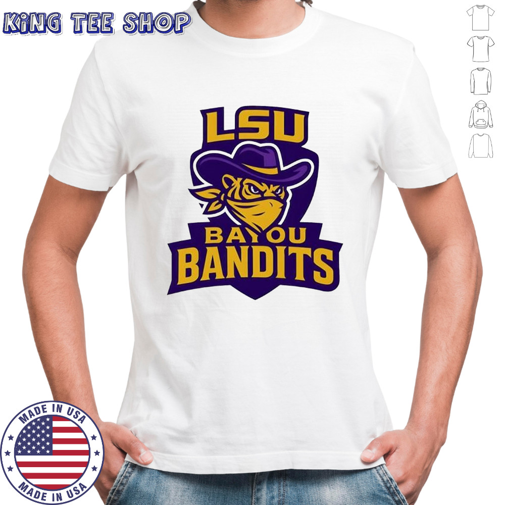 LSU Bayou Bandits logo shirt
