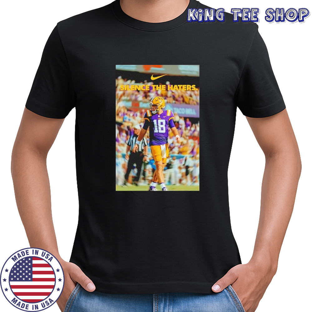 LSU Tigers silence the haters shirt