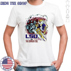 LSU Tigers vs. Alabama Crimson Tide Game Day 2025 shirt