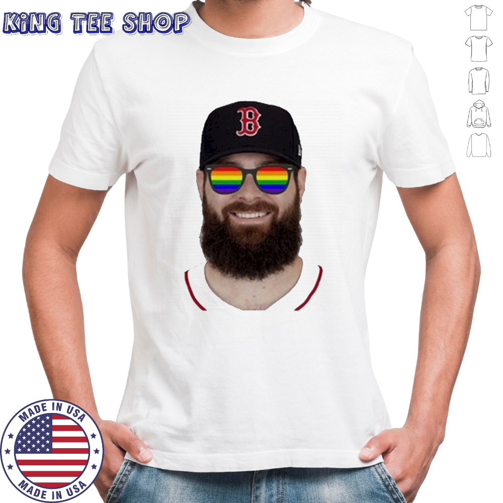 Lucas Giolito Boston Red Sox LGBT Pride Glasses T-shirt
