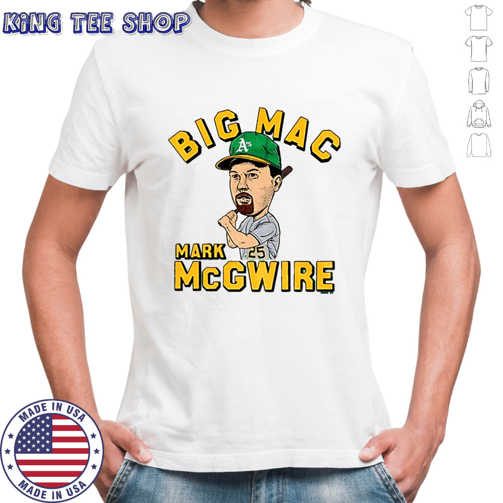 Mark McGwire Oakland Athletics Baseball MLB 2025 Big Mac shirt