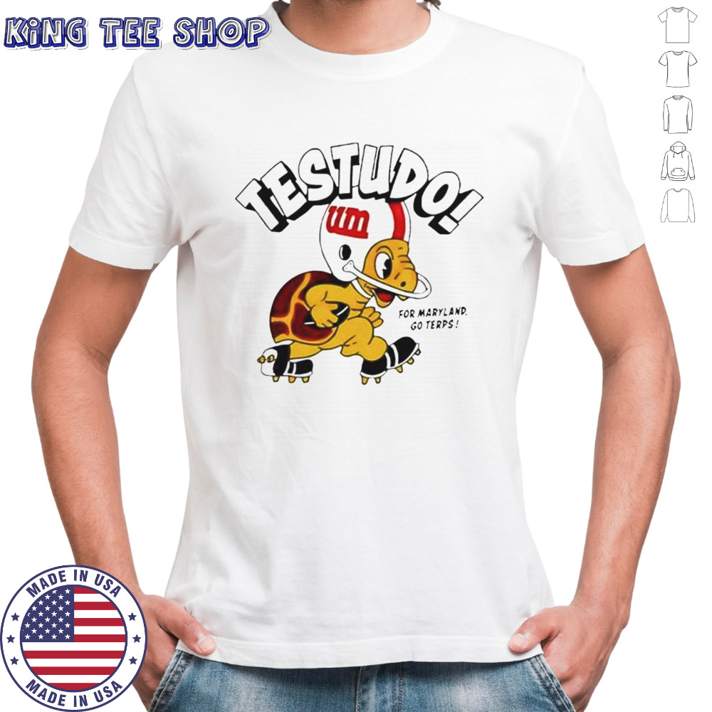 Maryland Testudo For Maryland Go Terps T-Shirt