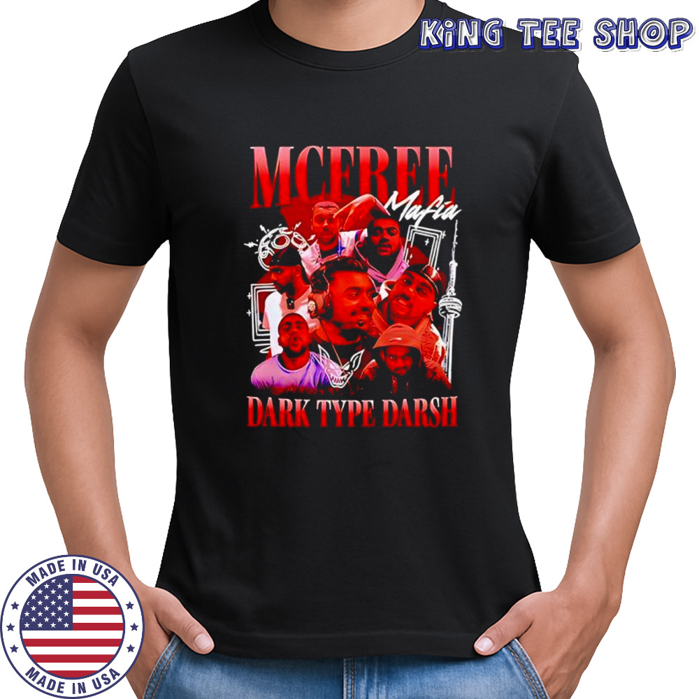 Mcfree Mafin dark type darsh graphic shirt