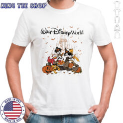 Mickey Mouse And Minnie Mouse Donald Duck Walt Disney World Halloween T-shirt
