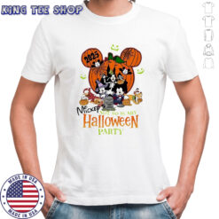 Mickey’s Not So Scary Halloween Party characters 2025 shirt
