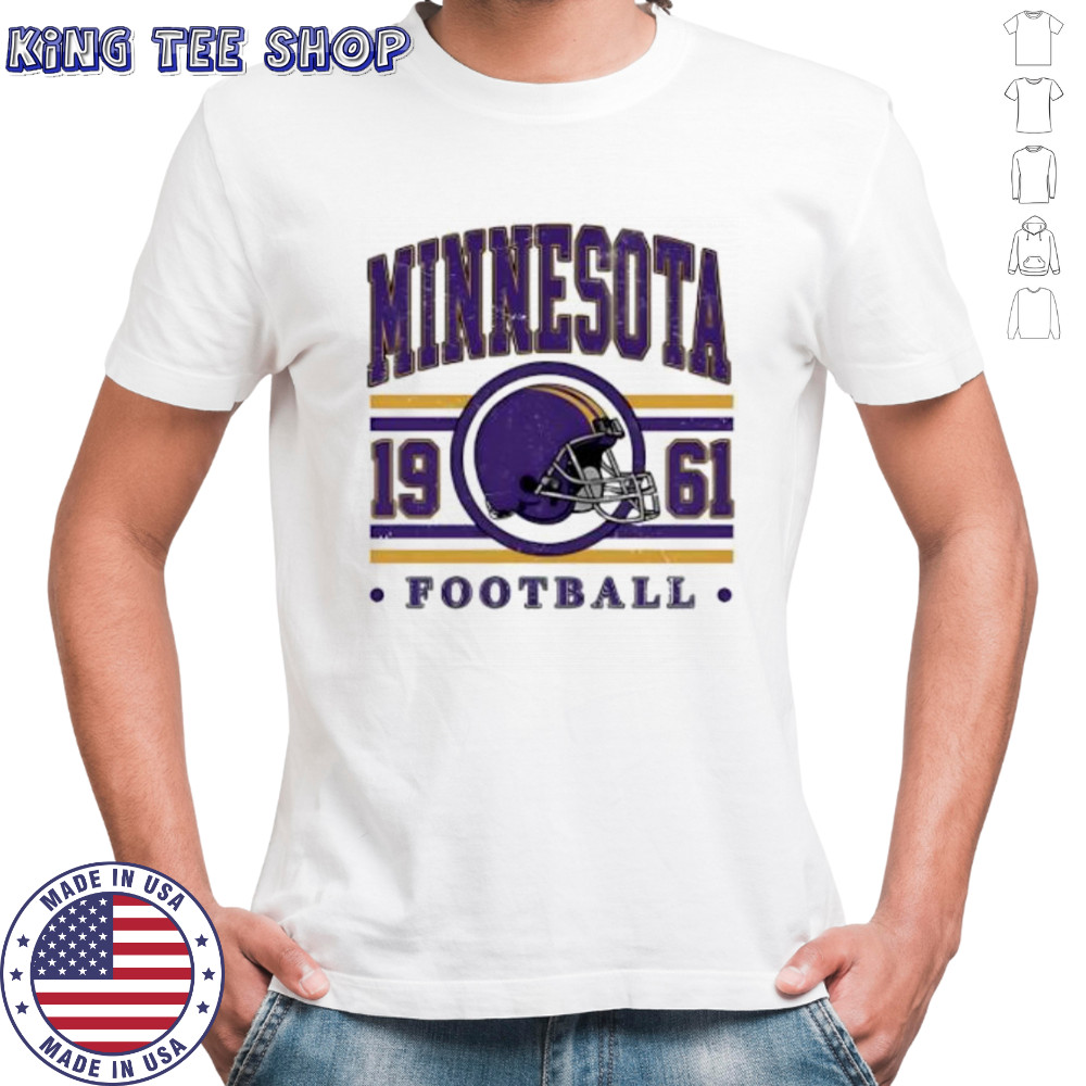 Minnesota 1961 Football Vikings Helmet shirt