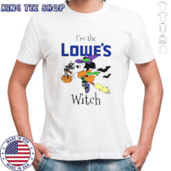 Minnie Mouse I’m Lowe’s Witch Trick Or Treat Halloween T-Shirt