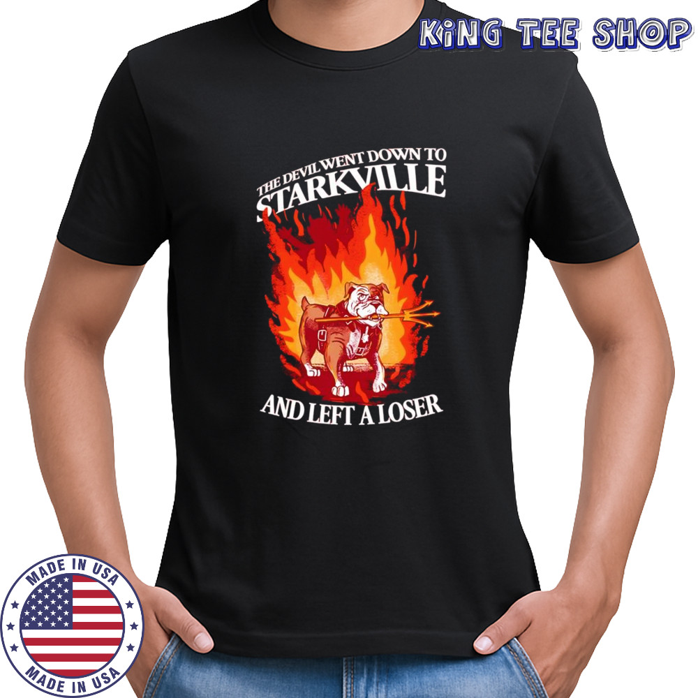 Mississippi State Bulldogs vs Arizona State Sun Devils the Devil went down to starkville shirt