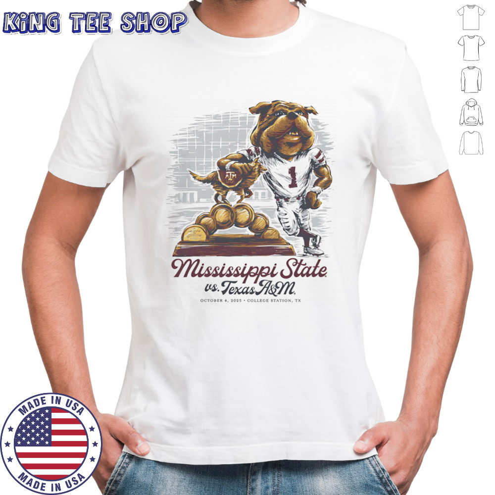Mississippi State vs Texas A&M Game Day 2025 shirt