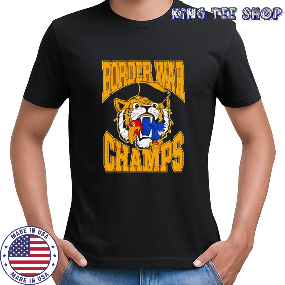 Missouri Tigers Vs Kansas Jayhawks Border War Champs shirt