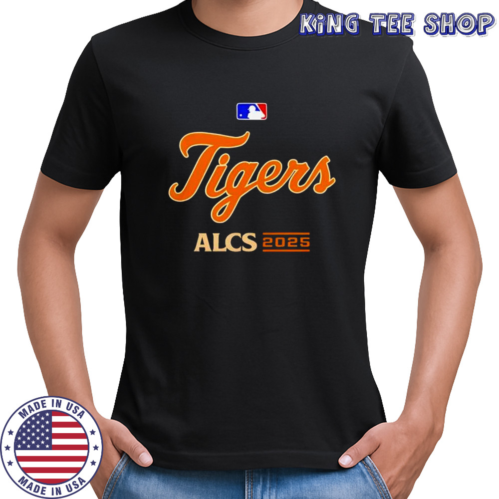 Mlb Store Detroit Tigers 2025 ALCS MLB Postseason shirt