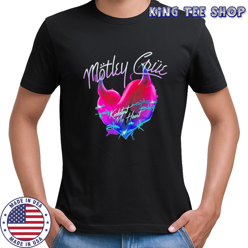 Motley Crue Kickstart My Heart T-shirt