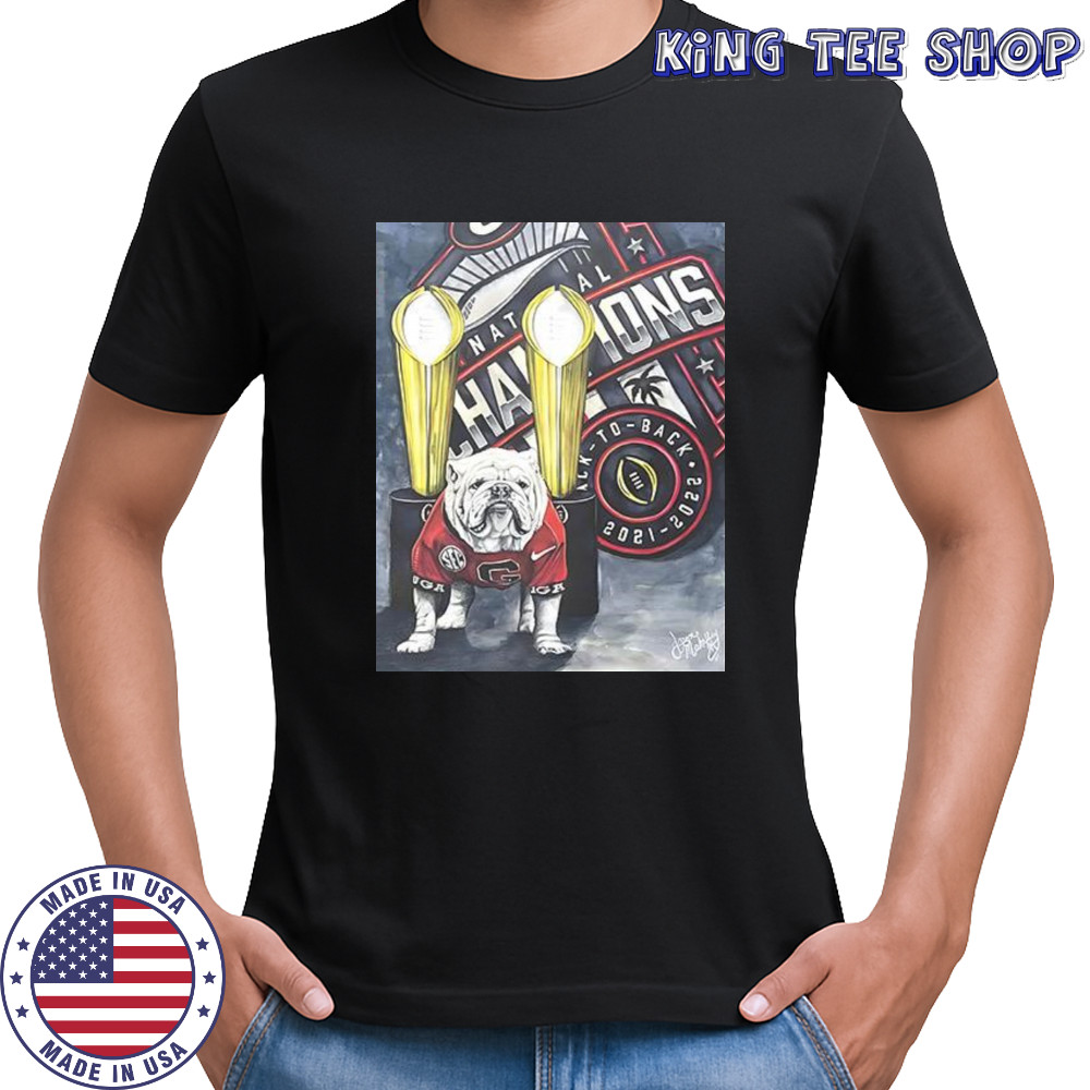 National Champion B2B Georgia football shirt