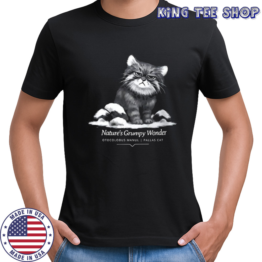 Nature’s Grumpy Wonder Pallas Cat shirt