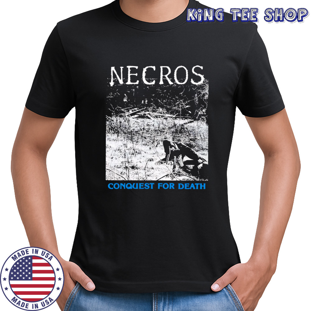 Necros Conquest For Death retro shirt
