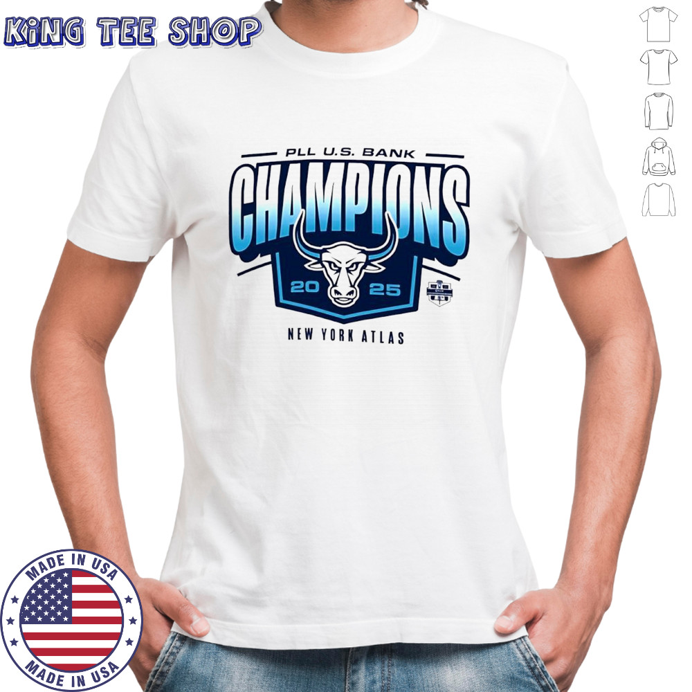 New York Atlas PLL US bank Champions 2025 shirt