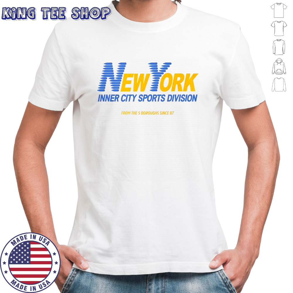 New York Inner City Sports Division shirt