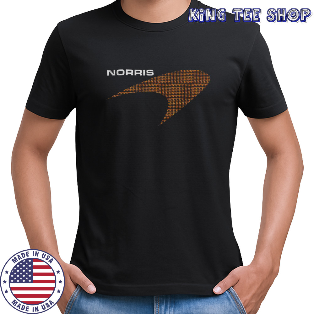 Norris McLaren Formula 1 logo shirt