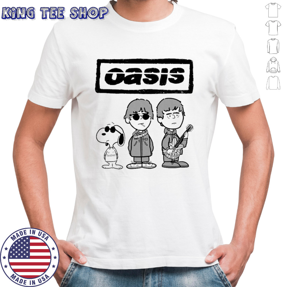 Oasis And Snoopy Biblical T-shirt