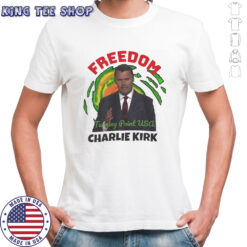 Official Charlie Kirk Freedom Turning Point USA RIP T-shirts