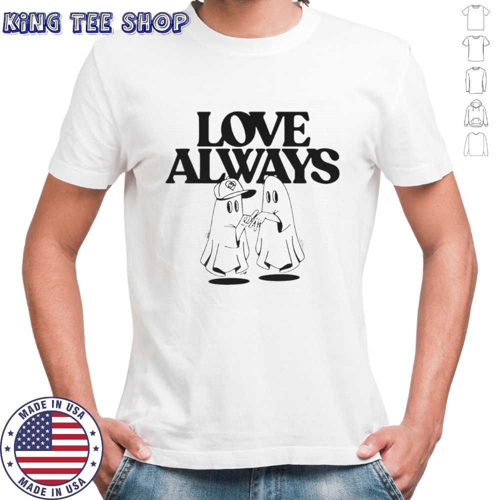 Official Love Always Ghost Couple Friendship Goal Cool Graphic T-Shirt