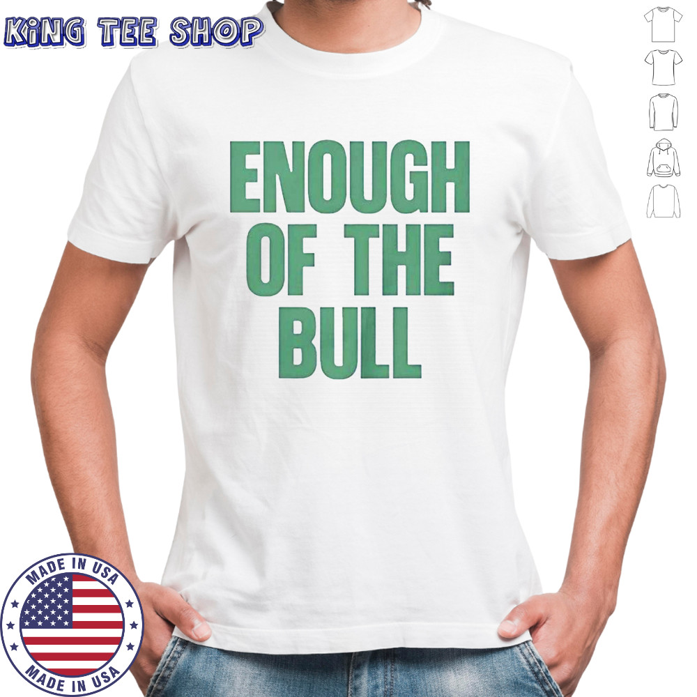 Official South Florida Bulls Vs Miami Hurricanes Enough Of The Bull T-Shirt