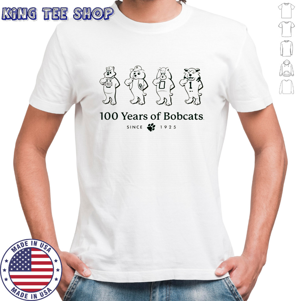 Ohio 100 Years of Bobcats since 1925 Ohio State Bobcats shirt