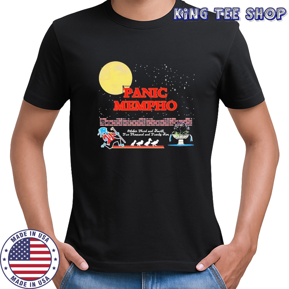 Panic Mempho Peabody graphic shirt